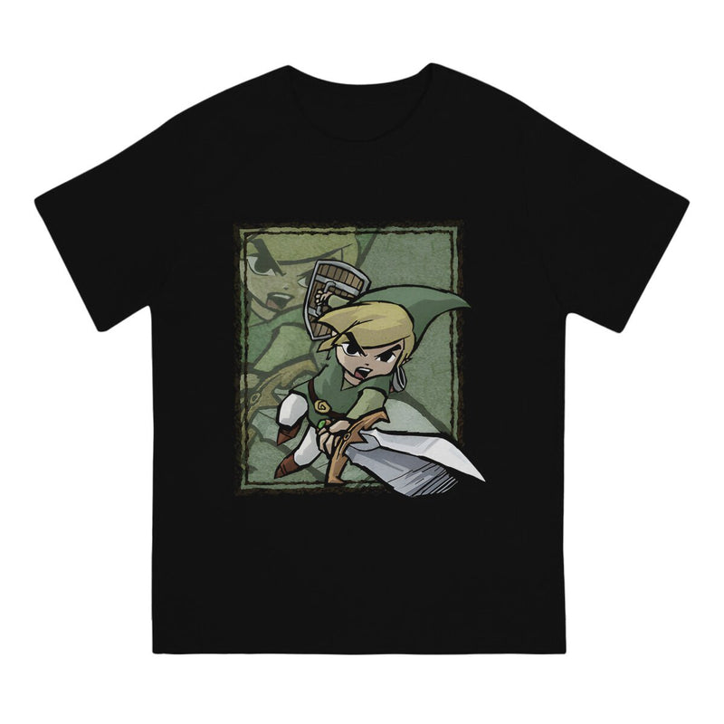 TOTK Game Men's T Shirts Tears Of The Kingdoms Fashion Tee