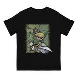 TOTK Game Men's T Shirts Tears Of The Kingdoms Fashion Tee