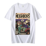 J Cole - Neighbors Comic Book Parody T-shirt Band Cole Music