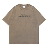 Men T-Shirt Old Loose Leisure All-Matching