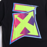 Ow T Shirts Graffiti Arrow Print Men and Women