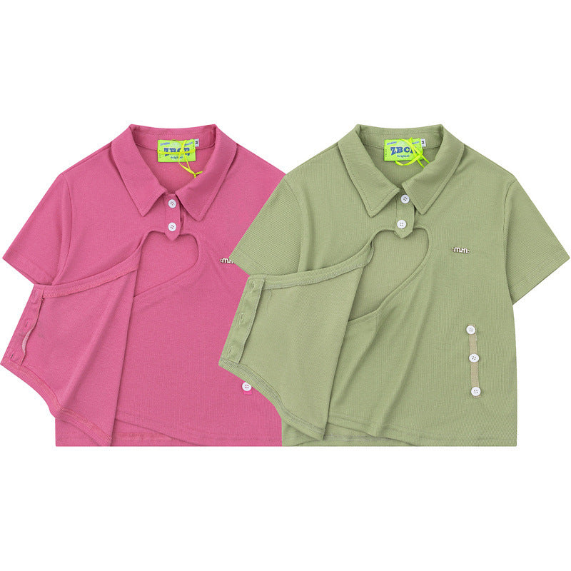 Men T-Shirt Hollow out Summer Sexy