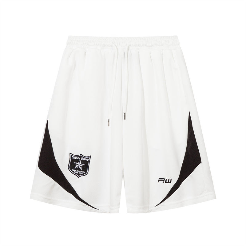 Men Shorts Quick-Drying Lightweight Breathable Mesh Style for Sports