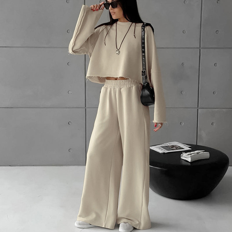 Women Co-Ords Autumn and Winter Leisure Fashion