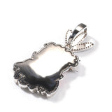 Jewelry Pendant Copper Zircon Color Pendant Dog Tags rapper Spectrum Far East