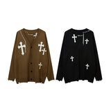 Women Sweater Embroidered Knitted Sweater for Men