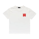 Amiri T Shirt Letter Print Casual round Neck Short Sleeve T-shirt