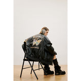 Unisex Coat Butterfly Print Coat