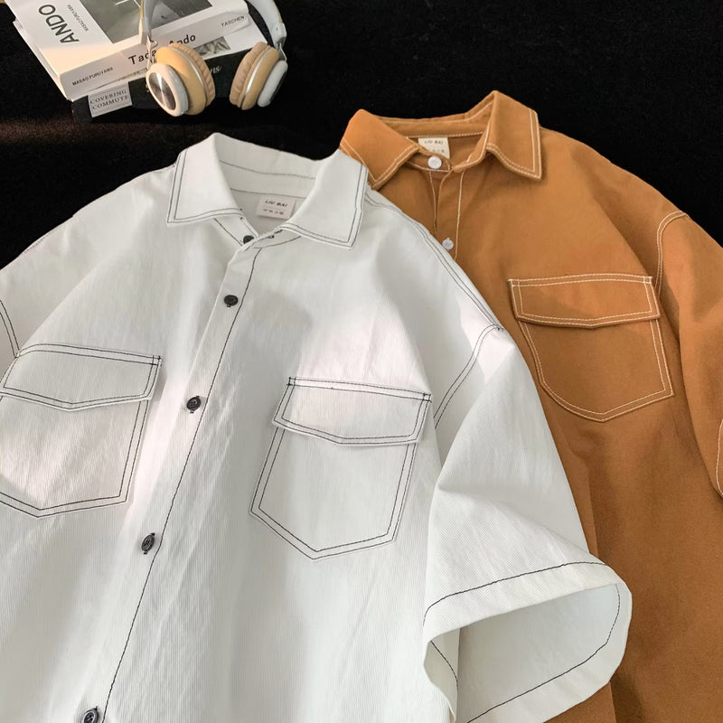 Men Shirts Summer Casual Stylish Shirt