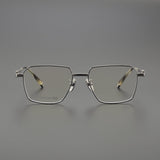 CHH Chrome Hearts Glasses Versatile Titanium Frame Ultra Light Box Frame Glasses Frame