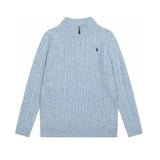 Ralph Lauren Knitted sweaters RL sweater half-height zip-up knitted sweater Polo