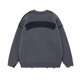 Women Sweater Cross Knitted Sweater Vibe Idle Style