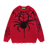 Women Sweater Vintage Angel Jacquard College Style