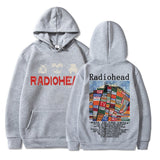 Radiohead Vintage Print Hoodie Men's Women's Cotton Pullover