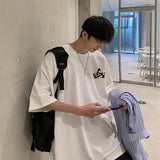 Men T Shirt Summer Loose All-Matching