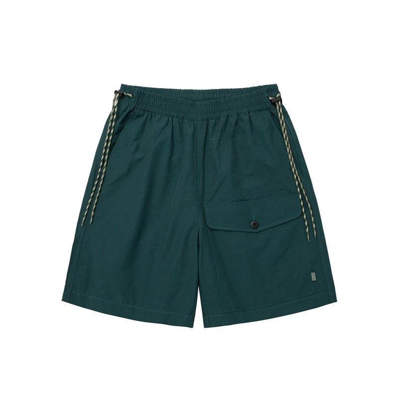 Unisex Shorts Vintage Loose Drawstring Cargo Shorts