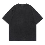 Men T-Shirt Old Loose Leisure All-Matching