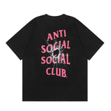 ANTI SOCIAL CLUB T-Shirt Print Casual