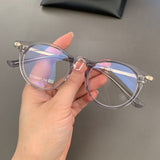 CHH Chrome Hearts Glasses Vintage Large Frame Versatile Myopia Glasses Frame