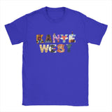 Rapper Kanye West T-Shirt for Men 2024 Hip Hop Music Vintage