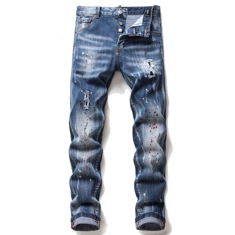 DSQ2 Jeans Ripped Stretch Jeans