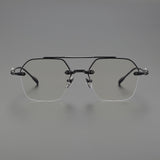 CHH Chrome Hearts Glasses Vintage gold rimless myopia frames