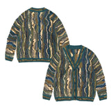 Kapital Sweater Vintage Hitian Hehong Wind Heavy Industry Retro American V-neck Sweater