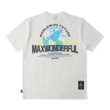 Men T-Shirt West Coast Heavy Short Sleeve All-Match Casual