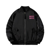 Men Vintage Jackets Baseball Suit Flight Suit Padded Jacket Loose Cotton Jacket