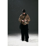 Unisex Coat Loose Lapels Overalls Male