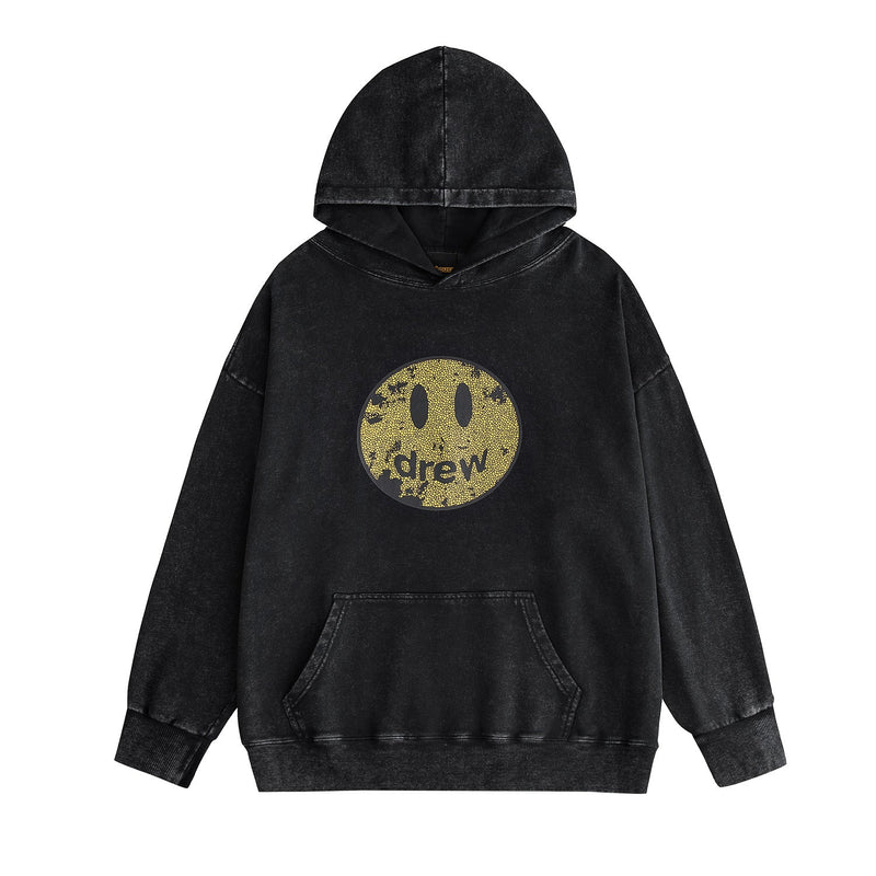 Drew House Hoodie Unisex Loose Casual Distressed Hoodie