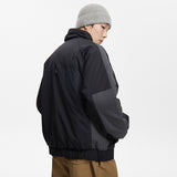 Unisex Coat Loose Lapel Winter Warm-Keeping Cotton Clothing