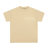 Fog Essentials T Shirts Spring Summer FOG Letters Crew Neck Pullover Short