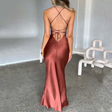 Women Dress Sexy Fashion Tied Dress