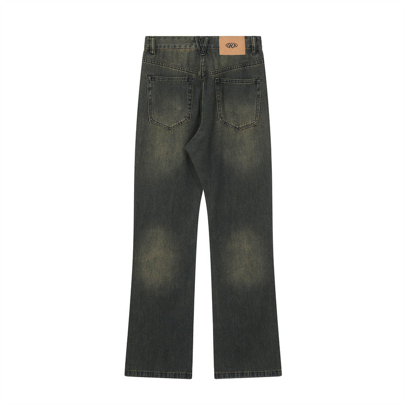 Men Jeans Old Loose Casual