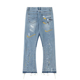 Gallery Dept Pant Paint-Splashing Style Graffiti Jeans Men