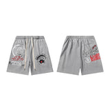 Hellstar Shorts Summer Casual Sports Wash Shorts