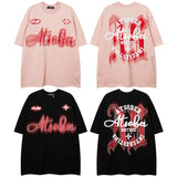Men T-Shirt Racing Printing Vibe Loose