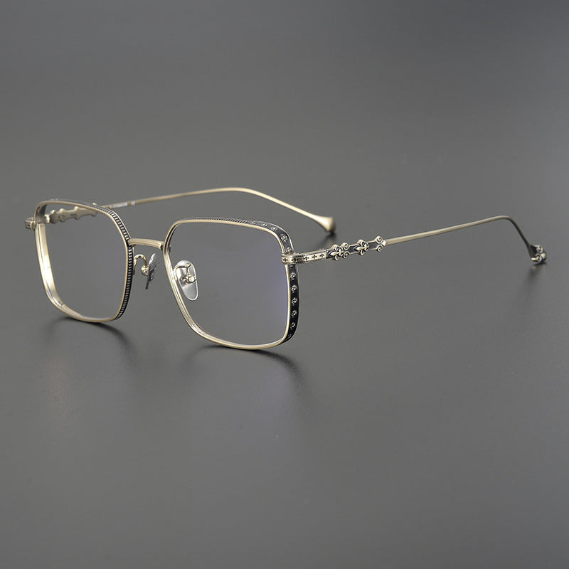 CHH Chrome Hearts Glasses Ultra Light Pure Titanium Frame Glasses