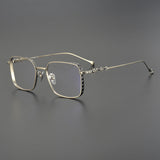 CHH Chrome Hearts Glasses Ultra Light Pure Titanium Frame Glasses
