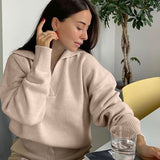 Women Work Business Casual Sweats Knitted Sweater