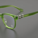 CHH Chrome Hearts Glasses Retro-style Black-rimmed Glasses