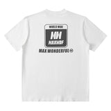 Men T-Shirt West Coast Letter Printing Heavy College Style
