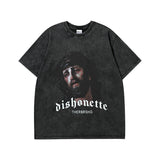 Men T-Shirt Summer Printed Casual