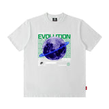 Men T-Shirt Hip Hop Summer Loose