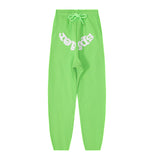 Sp5der Hoodie & Sweatpants 2 Piece Set Spider Web Leisure Sports