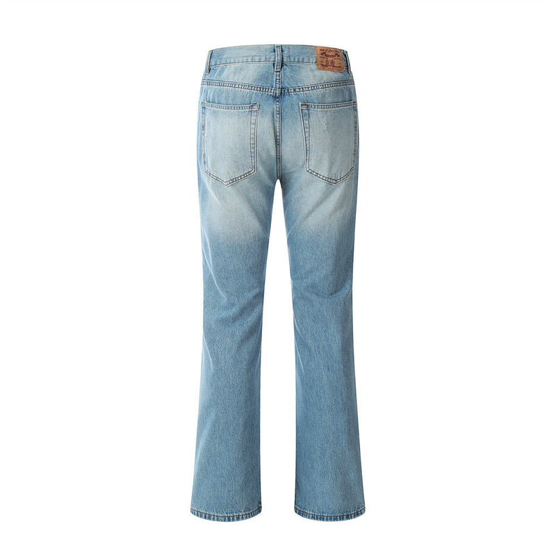 Men Jeans Loose Hole