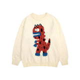 Women Sweater Soft Idle Style Cartoon Retro