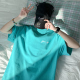 Men T Shirt Loose Leisure All-Matching
