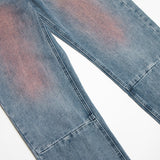 Men Jeans Inkjet Graffiti Fashion Loose